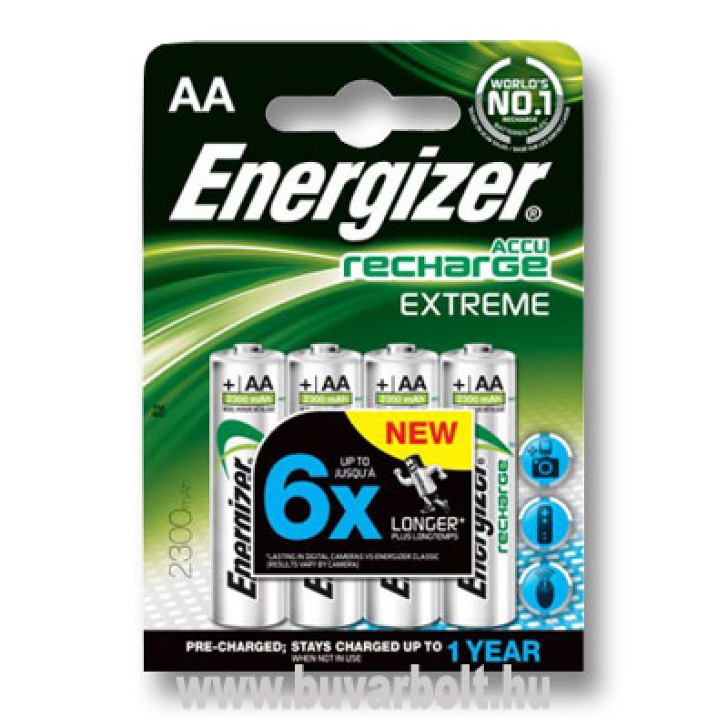 ENERGIZER Precharged HR 6 2400 mAh Kiegészítő ENERGIZER Precharged HR 6 2400 mAh Kiegészítő